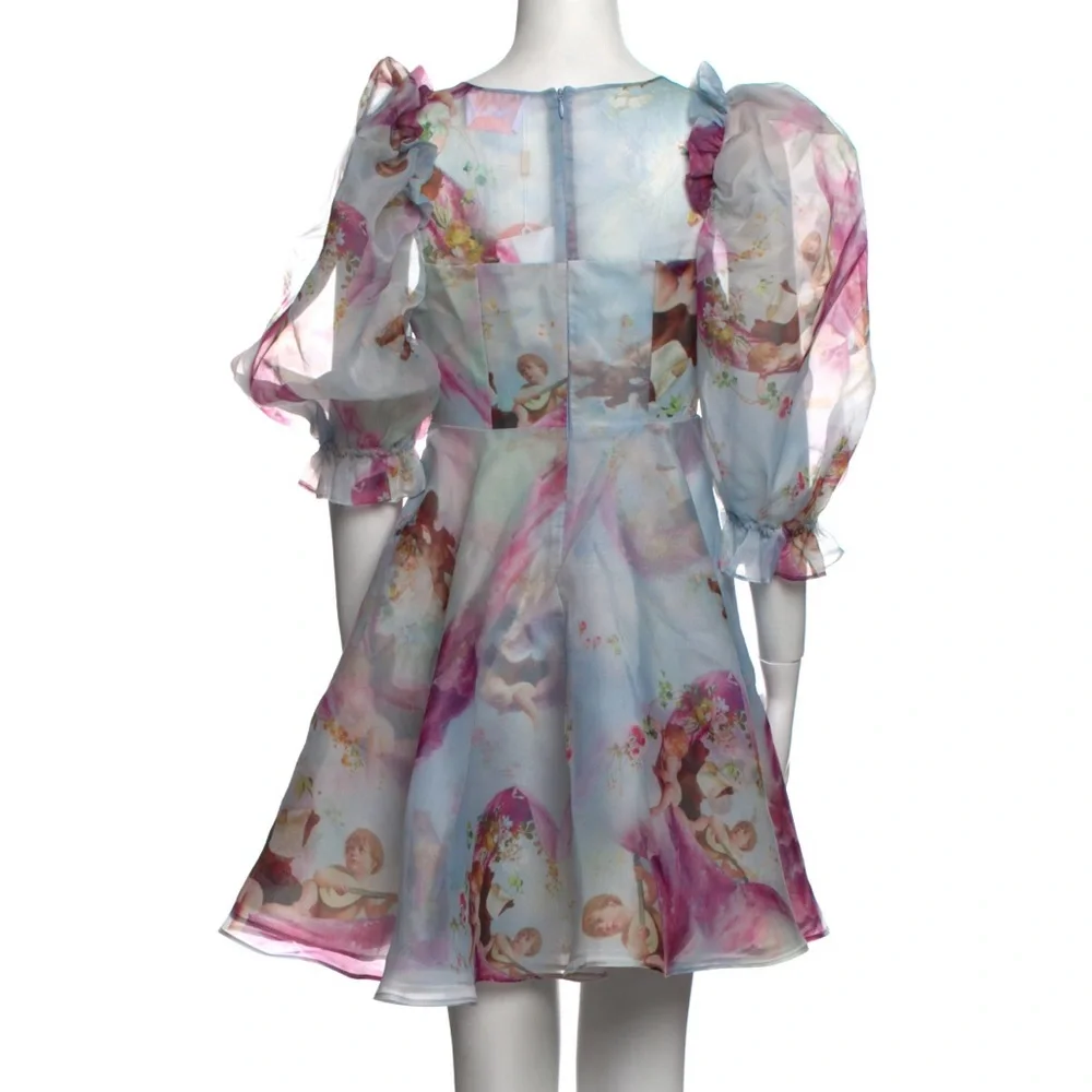 SELKIE 💎 Magic Floral Print Mini Dress. Size XS. excellent condition, like new! - Picture 3 of 4